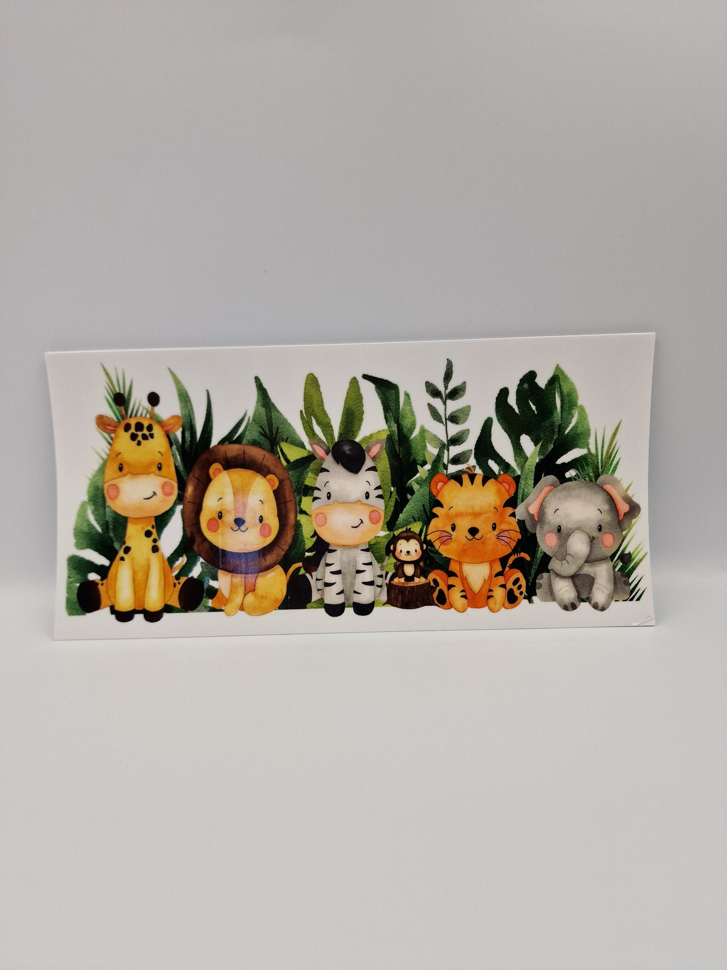 Safari Animal UV DTF Transfer